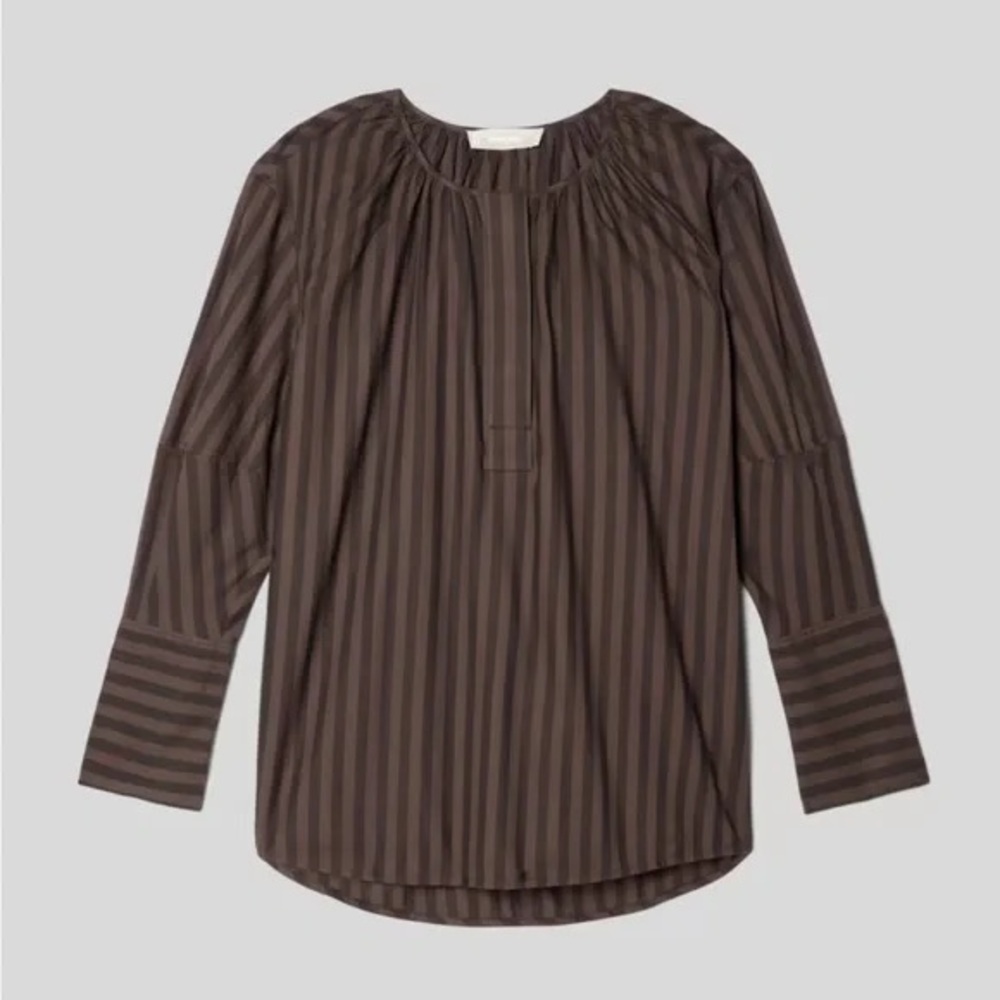 NWT {Everlane} Silky Cotton Balloon Top